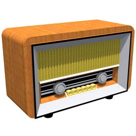 Old Radio 3D Object | FREE Artlantis Objects Download